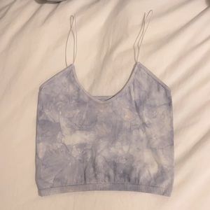 Free People Purple Marble Tank